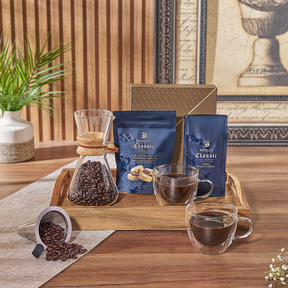 Gourmet Coffee and Chocolate Collection Gift – how the gift is presented