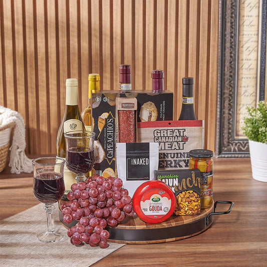 Indulge in luxury with our Beaconsfield Deluxe Wine Gift!   Vermont delivery