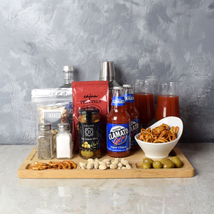 Cocktail Lover’s Liquor Gift Set - Liquor Gift Basket - Connecticut Baskets - Connecticut Delivery