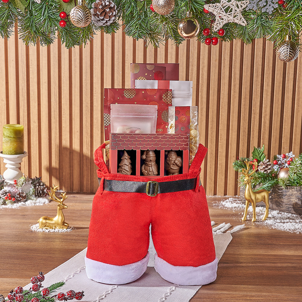Christmas Seasonal Sweets Gift Bag – how the gift is presented