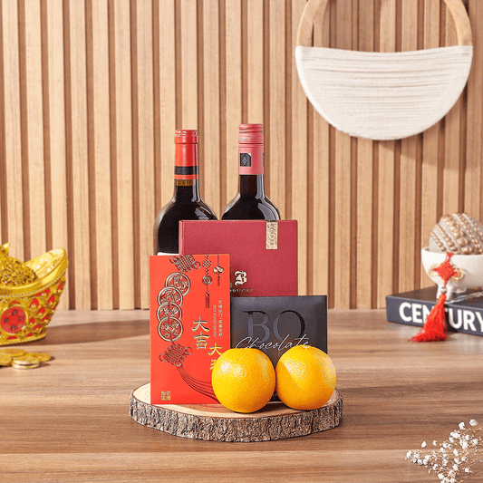 Lunar New Year Wine Duo Gift, wine gift, wine, chinese new year gift, chinese new year, lunar new year gift, lunar new year, Vermont delivery