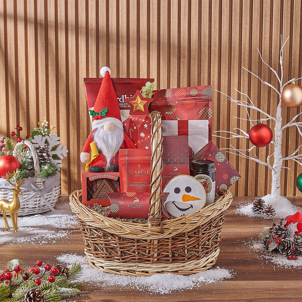 Holiday Chocolate Truffles and Snacks – how the gift is presented