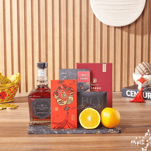 Chinese New Year Lucky Spirits Gift, chinese new year gift, chinese new year, lunar new year gift, lunar new year, liquor gift, liquor, Vermont delivery