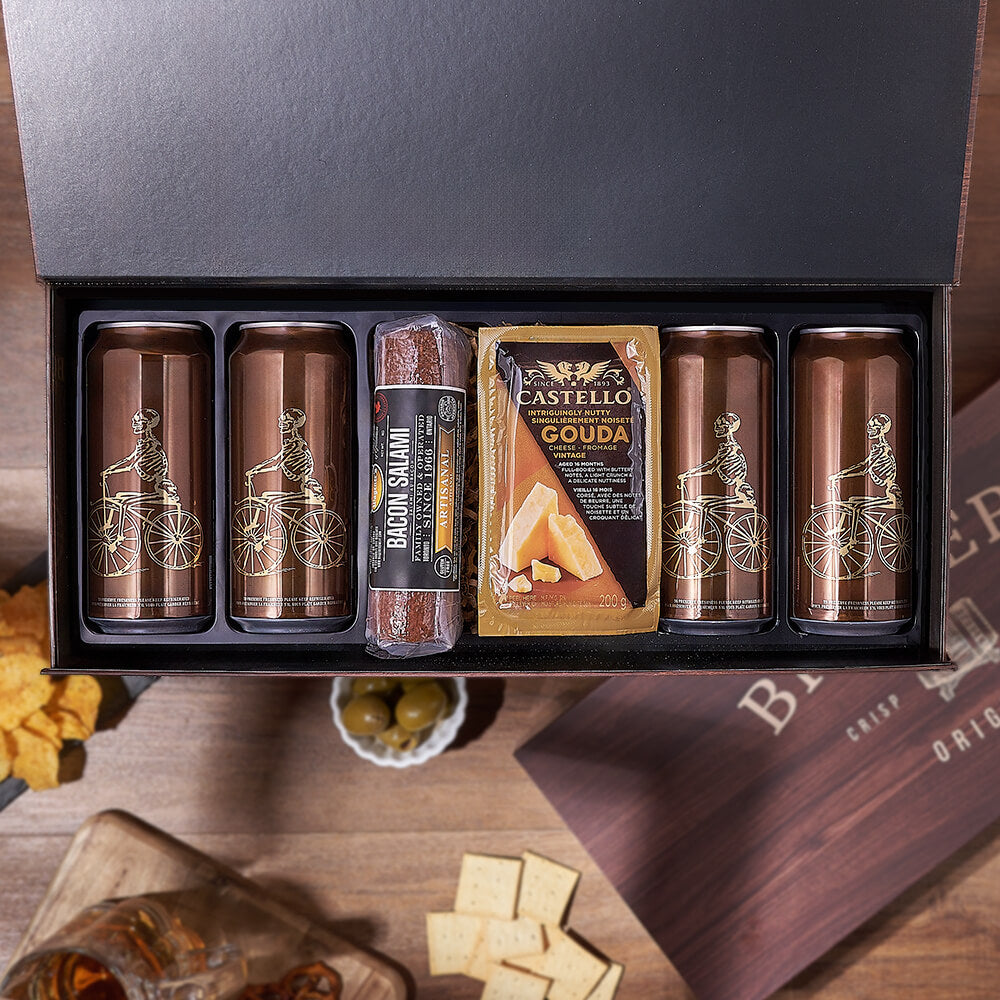 Craft Beer with Gouda Gift – how the gift is presented
