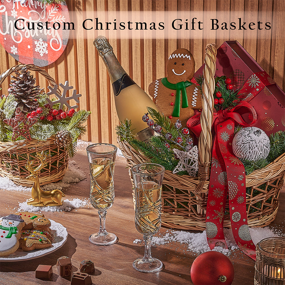 Custom Christmas Gift Baskets from Vermont Baskets - Christmas Gift Set - Vermont Delivery