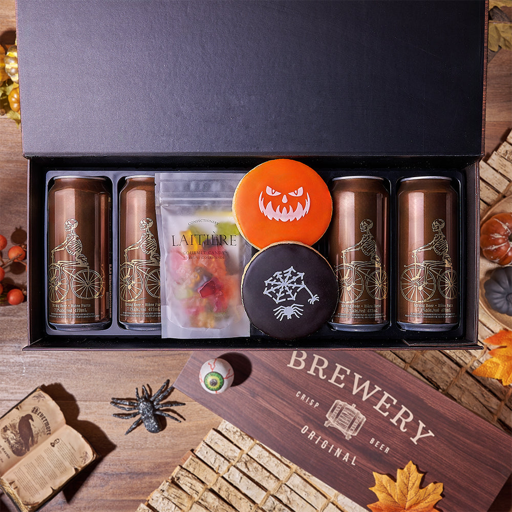 Halloween Craft Beer Box from Vermont Baskets - Beer Gift Set - Vermont Delivery