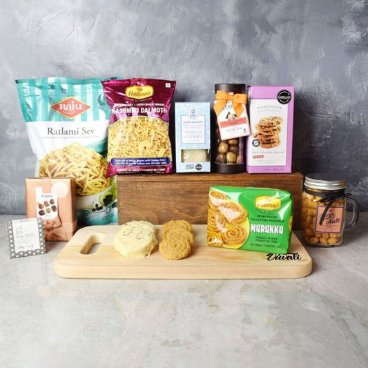 Happy Diwali From India Gift Set from Vermont Baskets - Gourmet Gift Basket - Vermont Delivery