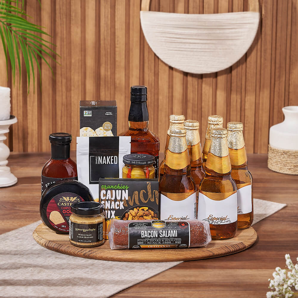 Beer with Whiskey Gift Box – how the gift is presented