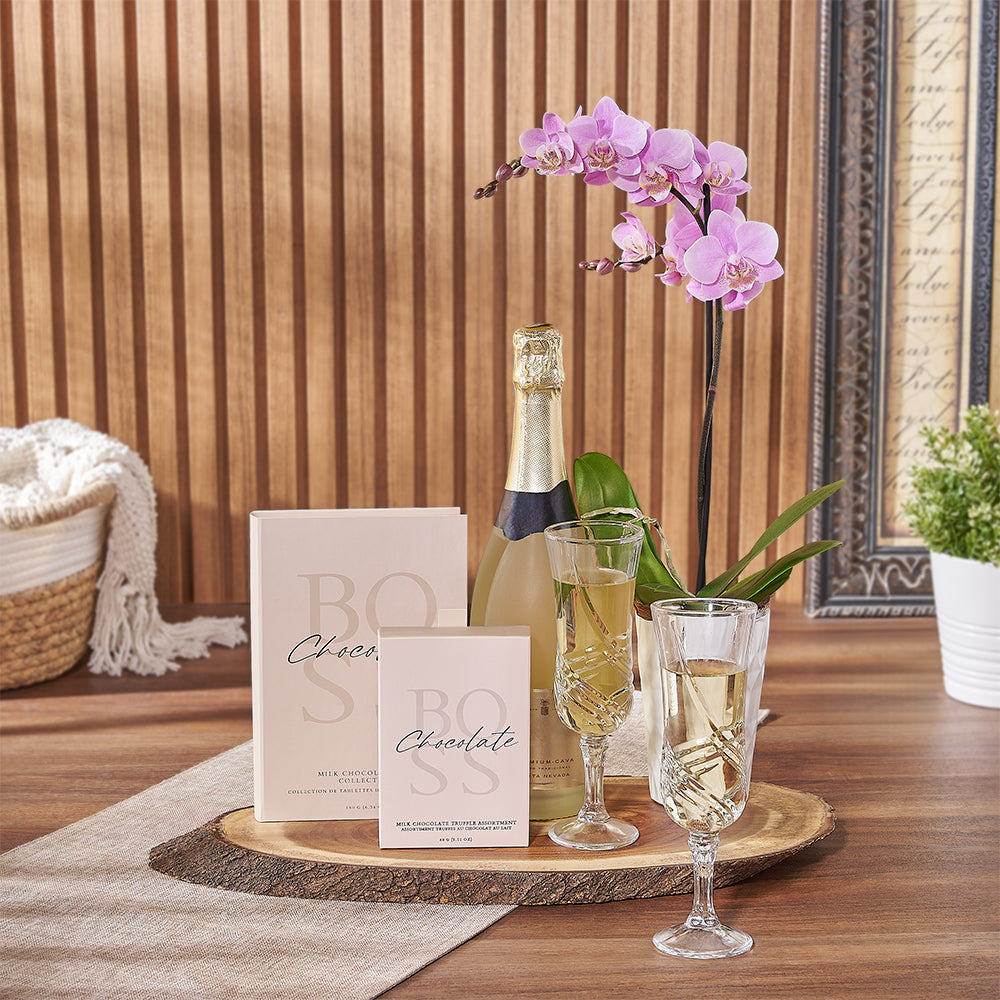 No Place Like Home Housewarming Basket, Vermont – how the gift is presented