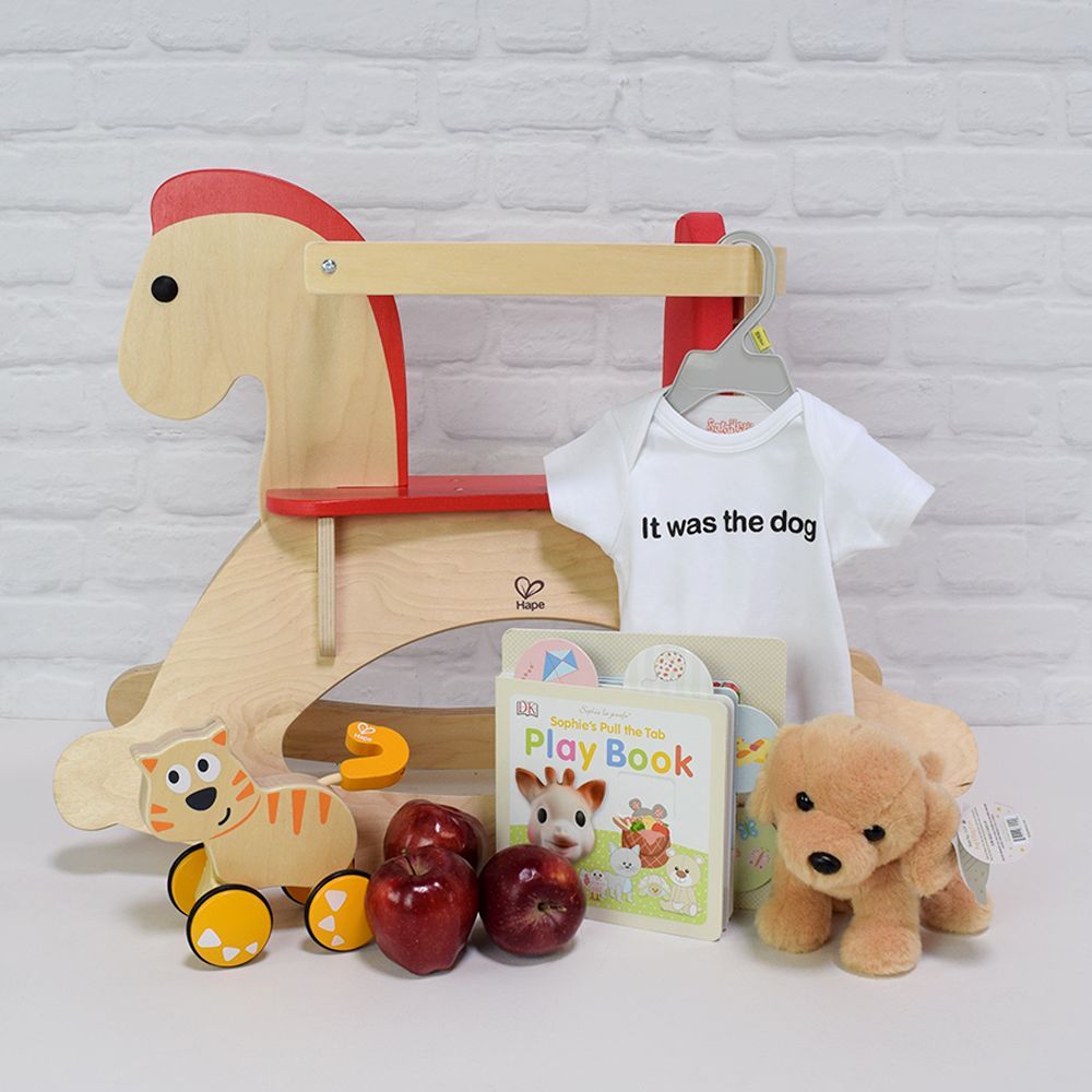 Custom Baby Gift Basket
