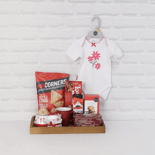 The New Parents Snack Platter from Vermont Baskets - Vermont Delivery