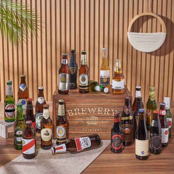 Summer Gift baskets - Ultimate Beer Crate, beer gift, beer, Vermont Delivery