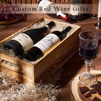 Red Wine Gifts from Vermont Baskets - Wine Gift Basket - Vermont Delivery