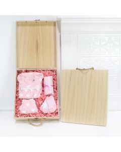 Our Precious Angel Baby Girl Gift Crate

