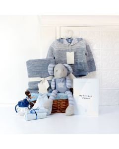 WISH UPON A SHOOTING STAR BABY BOY GIFT SET