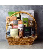 Markham Rustic Wine Gift Basket, gift baskets, wine gift baskets, gourmet gift baskets, snack gift baskets