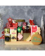 Sweet Holiday Sleigh Gift Basket
