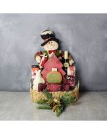 Christmas Decadence Wine Basket, wine gift baskets, Christmas gift baskets, gourmet gift baskets
