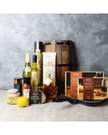 Salmon, Spice & Wine Gift Set, wine gift baskets, gourmet gift baskets, gift baskets, gourmet gifts