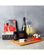 Annex Valentine’s Day Gift Basket, champagne gift baskets, gourmet gift baskets, gift baskets, Valentine's Day gift baskets
