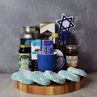 Kosher Treats & Coffee Hanukkah Basket Vermont